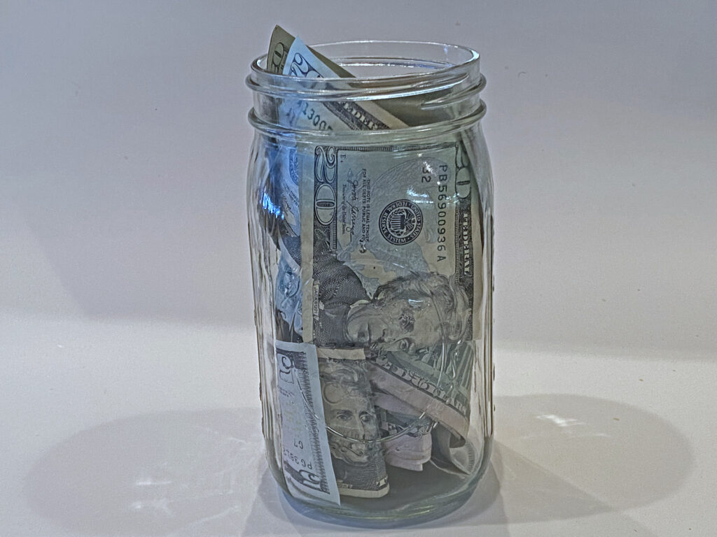 tip jar